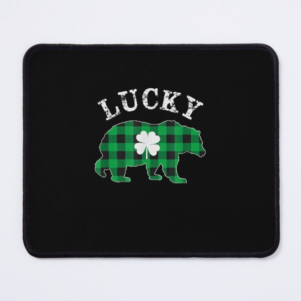 Item preview, Green Plaid Lucky Bear Matching Family Pajama designed and sold by HamzashiTrre.