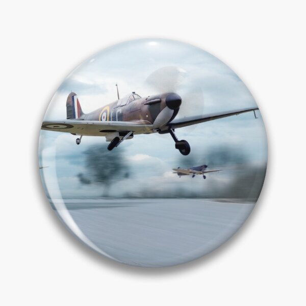 Item preview, Spitfires Scramble In The Snow designed and sold by Airpower Art.