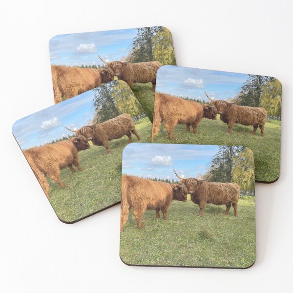 Item preview, Scottish Highland Cattle Calf and Cow 3010 designed and sold by SaarelaHighland.