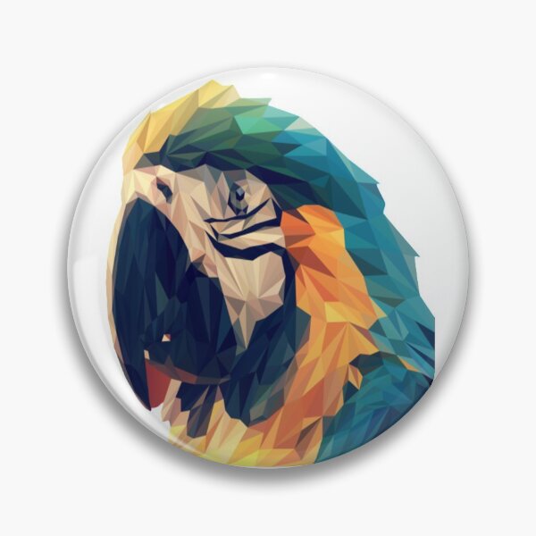 Item preview, Camiseta Parrot Graphic Polygon designed and sold by masteriven.