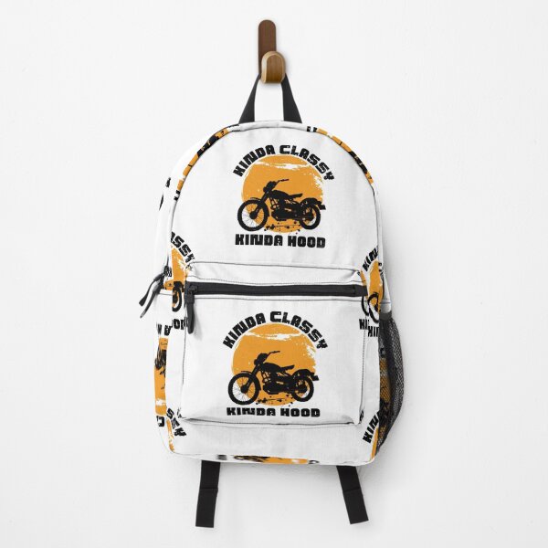 Item preview, Kinda Classy Kinda Hood Black Motorcycle designed and sold by Rislam.