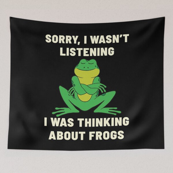 Item preview, Funny Frog Cute Animal designed and sold by Zagach Letters.