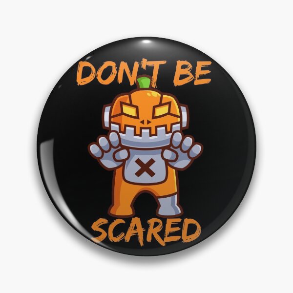 Item preview, Dont Be Scared-Spooky Halloween Pumpkin-Funny Scary Halloween Pumpkin designed and sold by Red-ElYoubi.