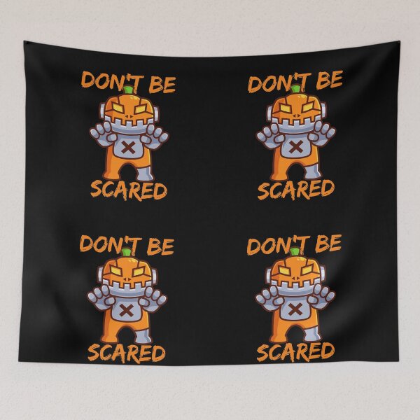 Item preview, Dont Be Scared-Spooky Halloween Pumpkin-Funny Scary Halloween Pumpkin designed and sold by Red-ElYoubi.