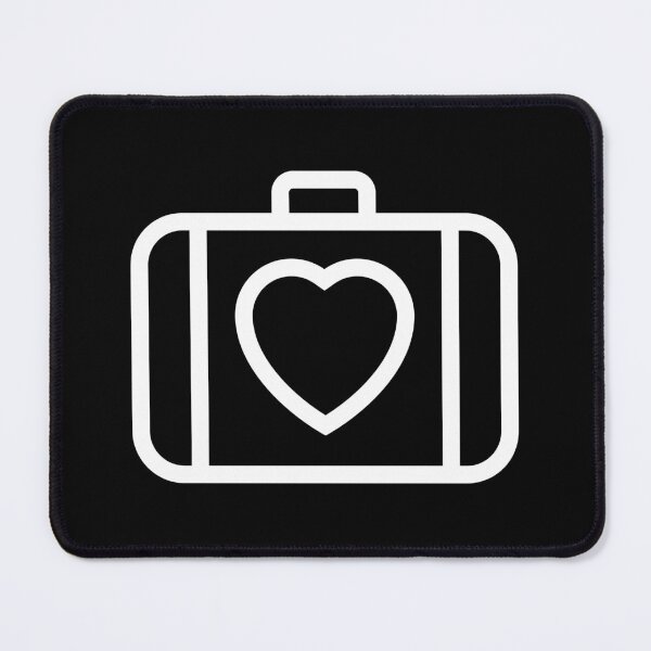 Item preview, U2 - Heart Suitcase Icon - Walk On (white) designed and sold by John Abernathy.