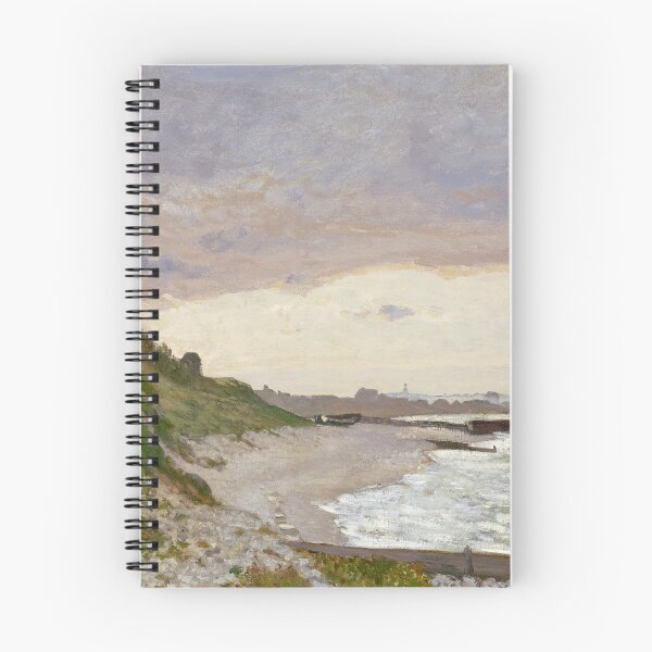 Artikelvorschau, Impressionistische Kunst The Seashore at Sainte-Adresse (1864) von Claude Monet entworfen und verkauft von Designedbysm.