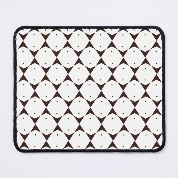 Item preview, Art Deco Black and Brown Geometric Squares designed and sold by IamTrending.