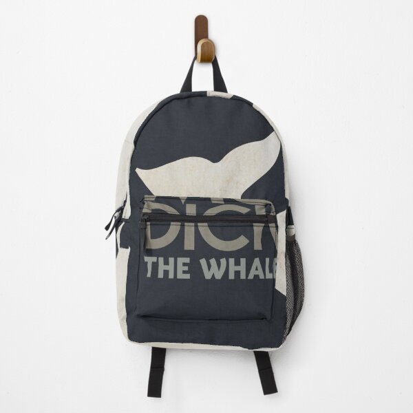 Item preview, Moby Dick, The Whale, Herman Melville, book cover, illustration, sea adventures, american novel designed and sold by Spallutos.