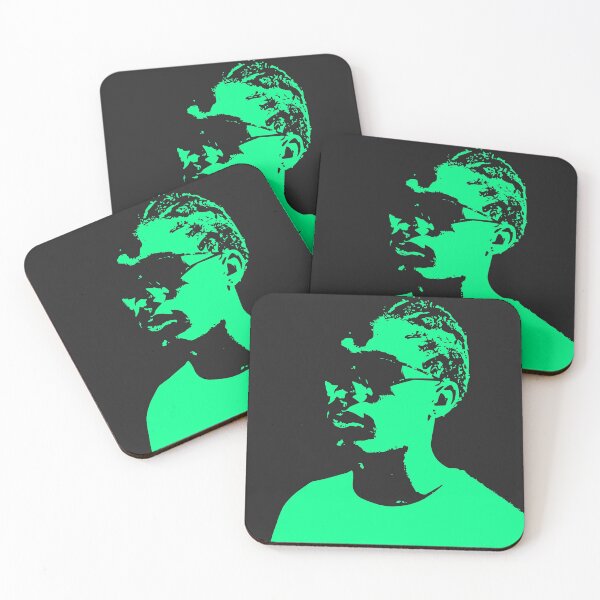 Item preview, Lowkey portrait black - grey - green designed and sold by Neon-astronaut1.