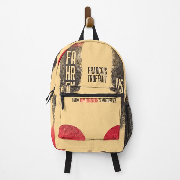 Item preview, Fahrenheit 451, François Truffaut, french movie illustration, Ray Bradbury book designed and sold by Spallutos.