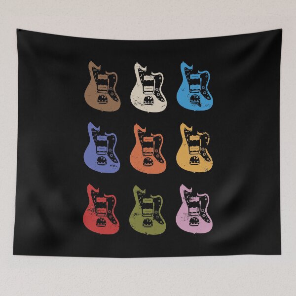 Item preview, Offset Style Electric Guitar Bodies Colorful Theme designed and sold by nightsworthy.