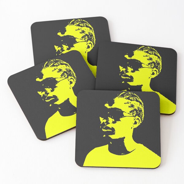 Item preview, Lowkey portrait black - grey - yellow designed and sold by Neon-astronaut1.
