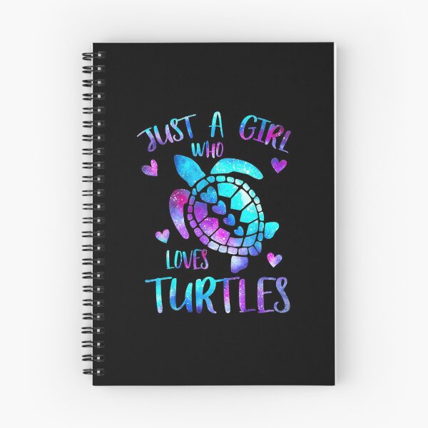 Item preview, Just a Girl Who Loves Turtles Galaxy Space Sea Turtle designed and sold by DinashiCorne.