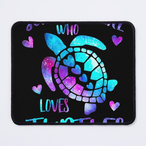 Item preview, Just a Girl Who Loves Turtles Galaxy Space Sea Turtle designed and sold by DinashiCorne.