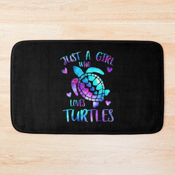 Item preview, Just a Girl Who Loves Turtles Galaxy Space Sea Turtle designed and sold by DinashiCorne.