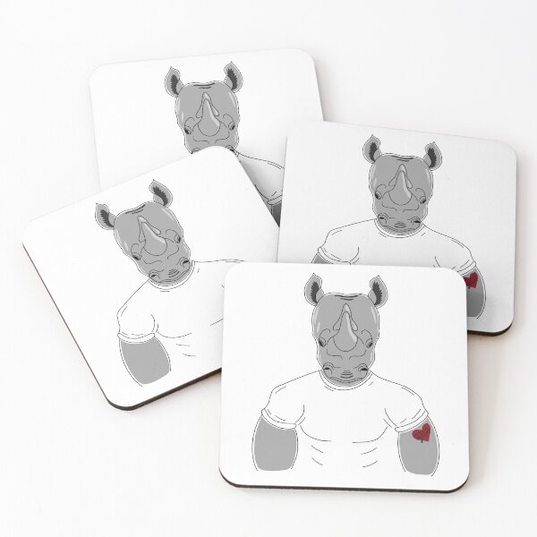Item preview, Rupert Rhino designed and sold by MangioneStudios.