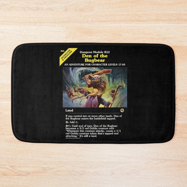 Item preview, Magic_ The Gathering Dungeons & Dragons Bugbear Den Card  designed and sold by SwenFMeier.