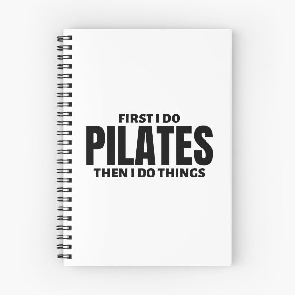 Aperçu de l'œuvre Je fais d'abord du Pilates. Ensuite, je fais des choses créée et vendue par TheGreenGoat.