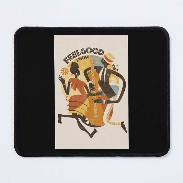 Item preview, Feelgood Swing Jazz Poster designed and sold by lnasros.