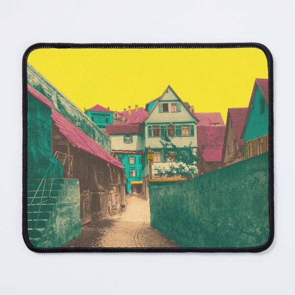 Item preview, that radiate charm and idyll.
The design of mallybeau Mauswohn shows the Clinicumsgasse in Tübingen in 1914. Colored in bold colors, this historic city view is spiced up. An eye-catcher for architecture fans and art lovers.
I look forward to your visit designed and sold by Mauswohn.