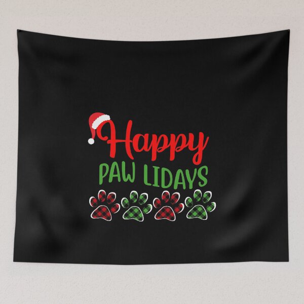 Item preview, Happy Pawlidays Dog Lover Happy Holidays designed and sold by ZiesMerch.