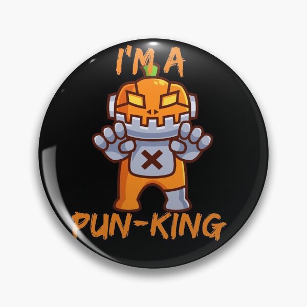 Item preview, PunKing Is Here-Spooky Halloween Pumpkin-Funny Scary Halloween Pumpkin designed and sold by Red-ElYoubi.