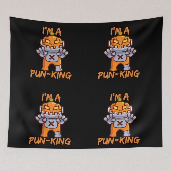 Item preview, PunKing Is Here-Spooky Halloween Pumpkin-Funny Scary Halloween Pumpkin designed and sold by Red-ElYoubi.
