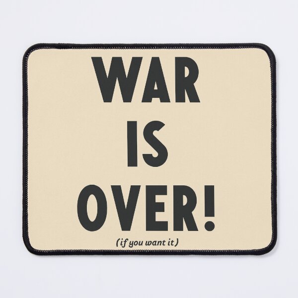 Item preview, War is over, if you want it, peace message, vintage illustration, anti-war, Happy Xmas, strike, protest, song quote designed and sold by Spallutos.