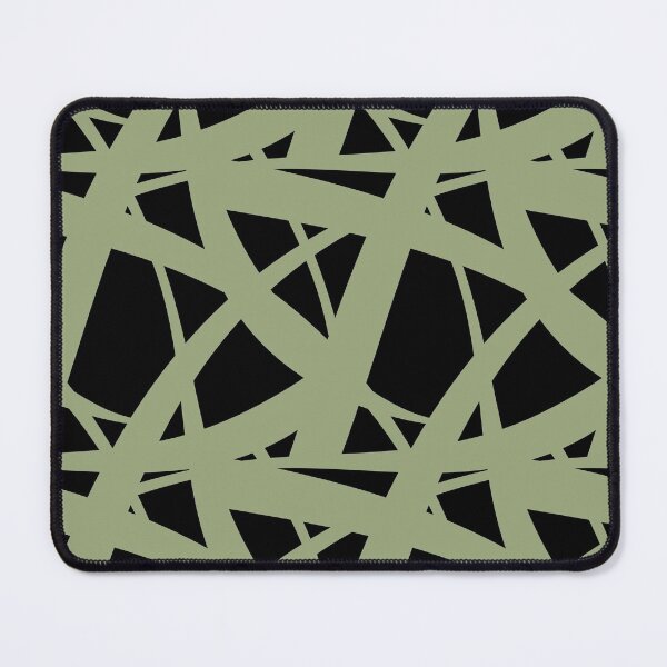 Item preview, Green and Black Abstract Mosaic Pattern 3 Pairs Glidden 2022 Color of the Year Guacamole PPG1121-5 - Popular Colour - Hue - Shade designed and sold by ColorOfTheYears.