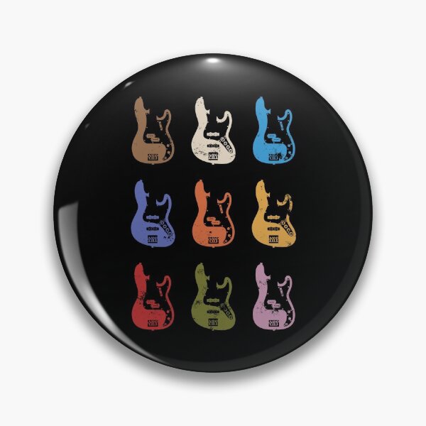 Item preview, Bass Guitar Bodies Colorful Theme designed and sold by nightsworthy.
