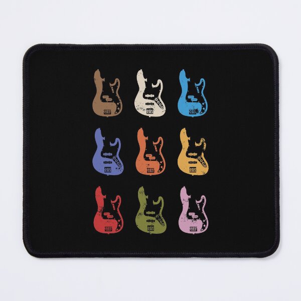 Item preview, Bass Guitar Bodies Colorful Theme designed and sold by nightsworthy.