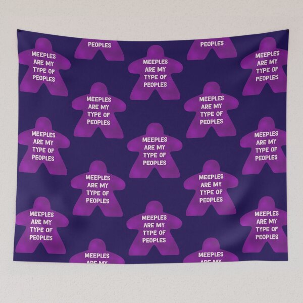 Item preview, Meeples are my type of Peoples designed and sold by Narellish.