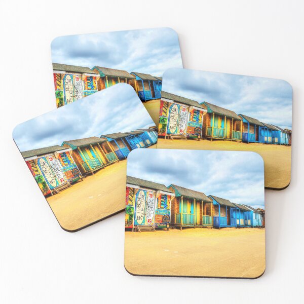 Item preview, Sandilands Beach Huts Chalets Sutton On Sea Lincolnshire  designed and sold by Paul Thompson Photography.