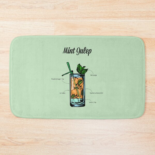 Item preview, Mint Julep Cocktail Recipe designed and sold by HuckleberryArts.