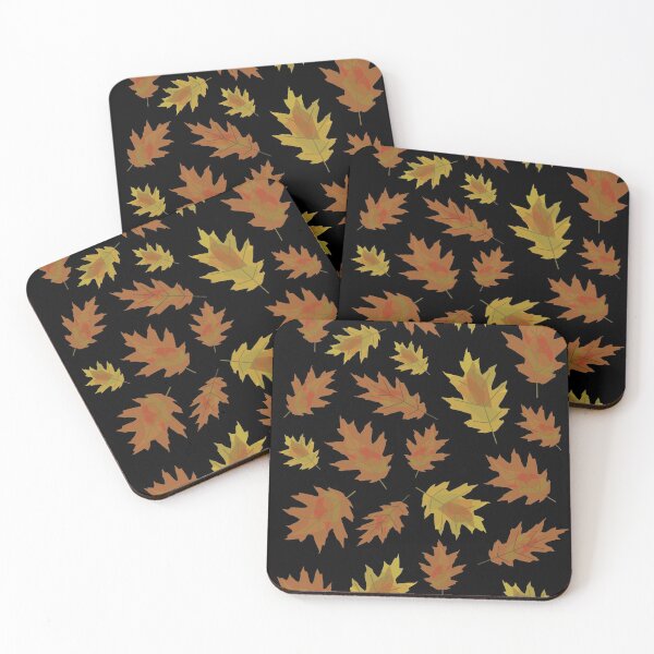 Item preview, Falling Autumn Oak Leaves designed and sold by Melsky.
