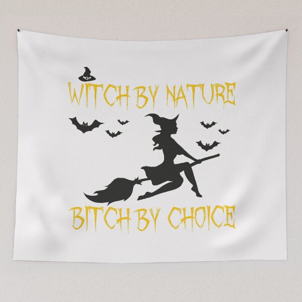 Item preview, Witch by nature bitch by choice, funny bitch sayings designed and sold by thepeaceful90.