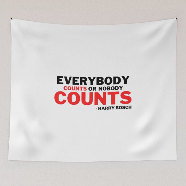 Item preview, Everybody Counts Or Nobody Counts designed and sold by VAHPROD.