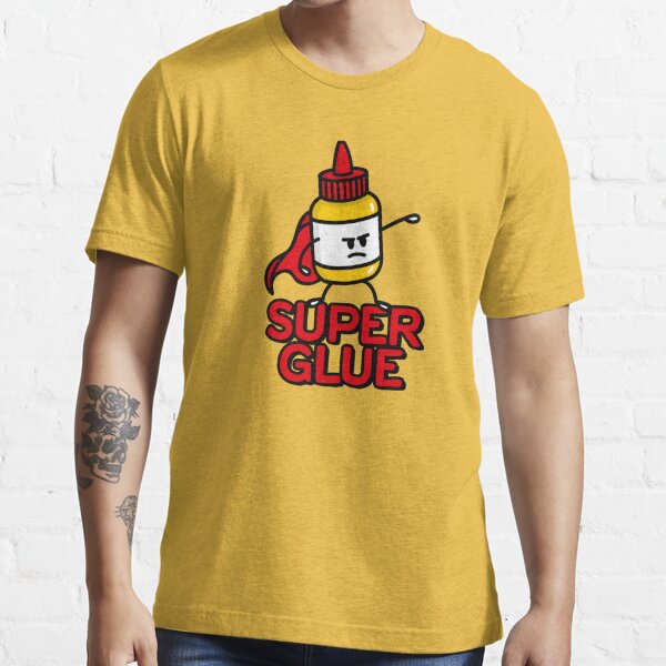 Super glue super hero hero funny glue pun cartoon' Snapback Cap