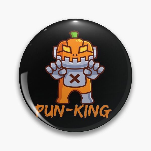 Item preview, PunKing Is Here-Spooky Halloween Pumpkin Night-Funny Scary Halloween Pumpkin designed and sold by Red-ElYoubi.