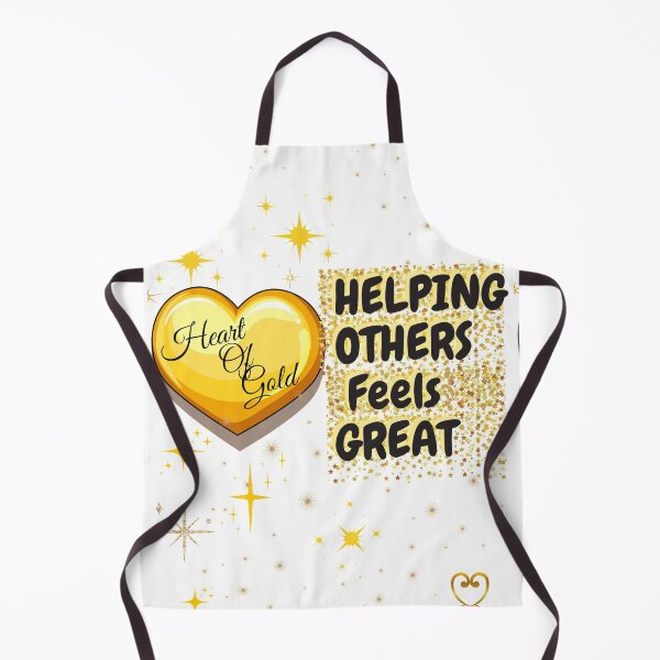 Item preview, Heart of Gold Helping Other Feels Great / Gold Stars designed and sold by BeatyinChaos.