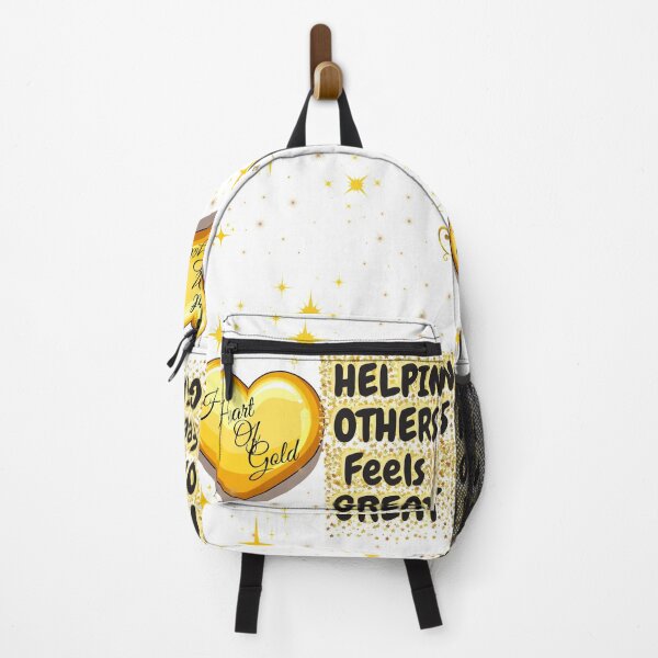 Item preview, Heart of Gold Helping Other Feels Great / Gold Stars designed and sold by BeatyinChaos.