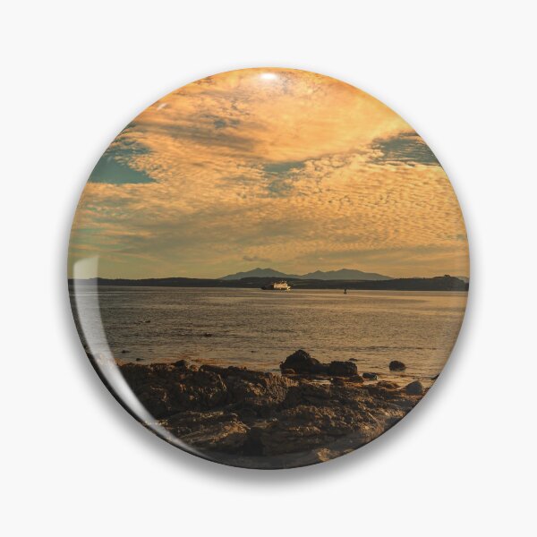 Item preview, Arran from Toward Point, Firth of Clyde Scotland, Landscape designed and sold by Stravaigin.