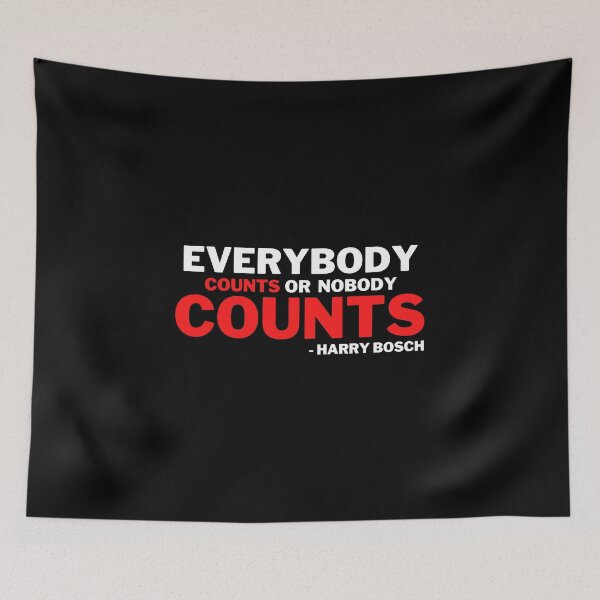 Item preview, Everybody Counts Or Nobody Counts designed and sold by VAHPROD.