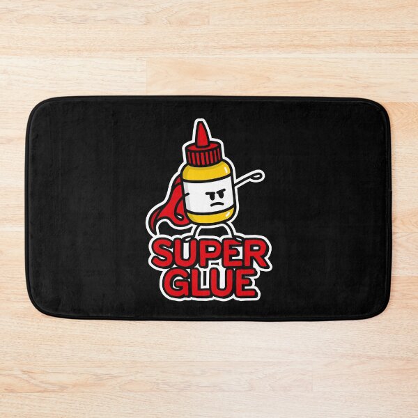 Item preview, Super glue pun super hero hero Halloween costume glue pun cartoon designed and sold by LaundryFactory.