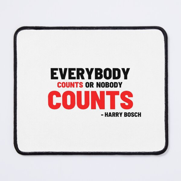 Item preview, Everybody Counts Or Nobody Counts designed and sold by VAHPROD.