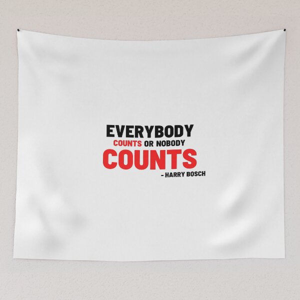 Item preview, Everybody Counts Or Nobody Counts designed and sold by VAHPROD.