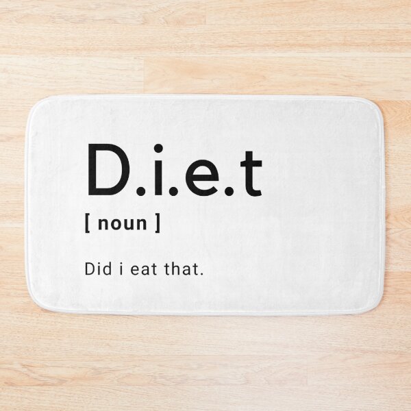 Item preview, Definición de dieta designed and sold by Amine-Creation.