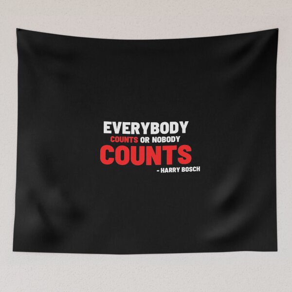Item preview, Everybody Counts Or Nobody Counts designed and sold by VAHPROD.