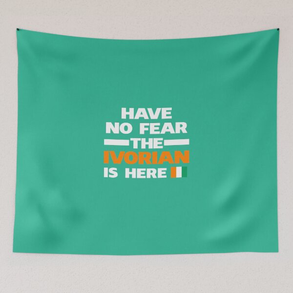Item preview, No Fear Ivorian Is Here Ivory Coast Pride designed and sold by AlwaysAwesome.