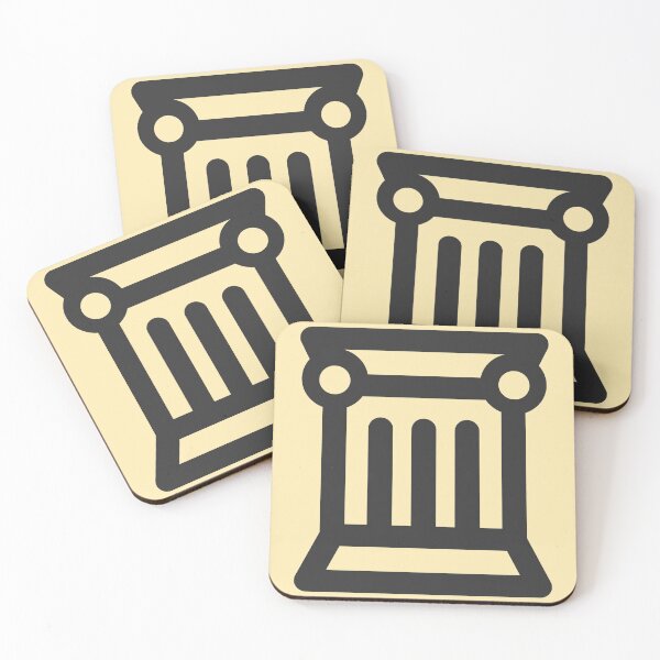 Item preview, Greek column - Simplistic designed and sold by Klotho-Fashion.